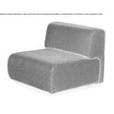 Modular cotton armchair Eastoft