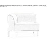 Corner armchair Olla