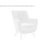 Fabric upholstered armchair with armrests Cantel