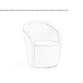 Swivel chair with fire-resistant padding Merosina