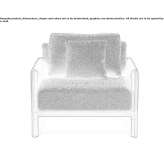 Armchair with armrests Lenoir