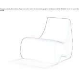 Upholstered lounge chair Faulkton