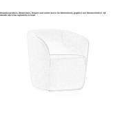 Lobby chair with armrests Maracay