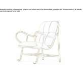 Upholstered armchair with armrests Vinuelas