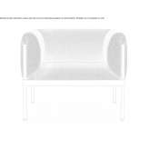 Fabric armchair with armrests Tuglui