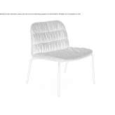 Armchair upholstered with fabric Chynov