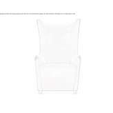 High-back armchair Gasny