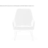 Fabric armchair with armrests Norkino