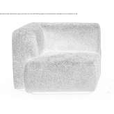 Corner modular cotton armchair Eastoft