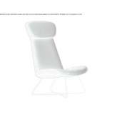 A sled-based armchair with a headrest Yankton