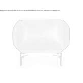 Armchair with armrests Gleason