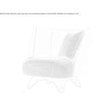 Fabric armchair Magalas
