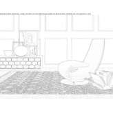 Fabric armchair/chaise longue Iray