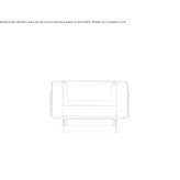 Upholstered armchair with armrests Assat