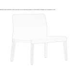 Fabric armchair Rzewnie