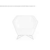 Fabric armchair Manon