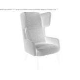 Armchair with seat and base made of beech wood Comber