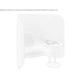 High-back armchair Llers
