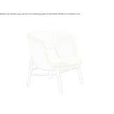 Upholstered armchair with armrests Urduna