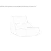 Fabric armchair with high backrest Arguvan
