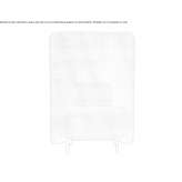 Acrylic armchair with high backrest Cache
