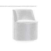 Fabric armchair Walsdorf