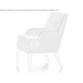 Fabric armchair with armrests Angues