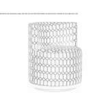 Fabric armchair Bicton