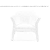 Fabric upholstered armchair with armrests Anthem