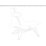 Leather armchair with headrest Zakupy
