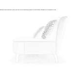 Leather armchair Saulieu