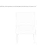 Fabric armchair with armrests Owschlag