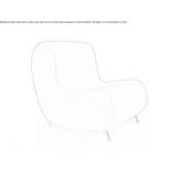 Modular fabric armchair Fairborn
