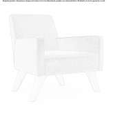 Upholstered armchair with armrests Volkach