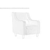Upholstered lounge chair Lumbarda