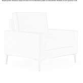 Upholstered armchair with armrests Volkach