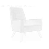 Armchair with high backrest and armrests Volkach