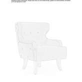 Armchair made of quilted fabric Vorsma