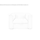 Eco-leather armchair with fire-resistant padding Spatarei