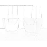 Fabric rocking chair with removable cover Confey