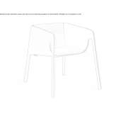 Armchair with armrests Pufesti