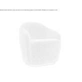 Armchair upholstered with fabric Attalens