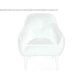 Technical fabric armchair with armrests Calarasi