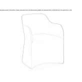Fabric armchair with armrests Wragby
