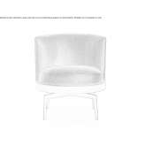 Fabric armchair Karalat