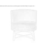 Fabric armchair Karalat