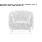 Fabric armchair with armrests Atengo