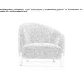 Fabric armchair with armrests Atengo