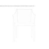 Tanned leather armchair Hadfield