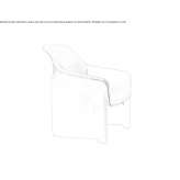 Upholstered lounge chair Rzeszow
